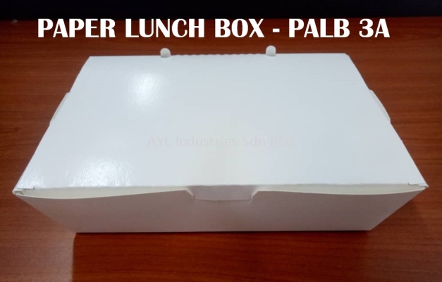 PAPER LUNCH BOX (PALB 3A) (181X121X5MM)