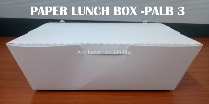 OKID PAPER LUNCH BOX (PALB -3) (185X139X6MM) (2)