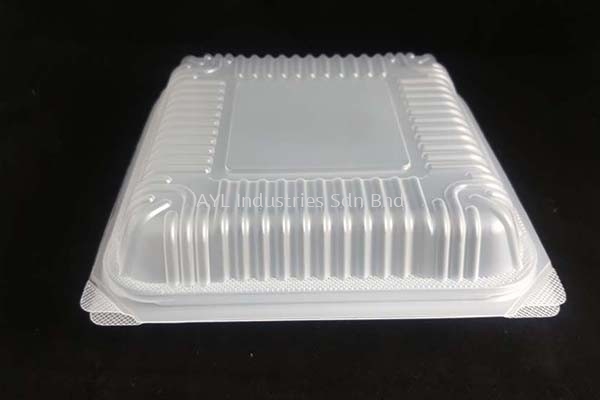 BENXON PP LUNCH BOX (BX-220) (190X190X60) (300PCS) (6X50 PCS)