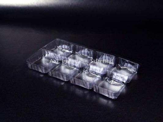 BENXON MOON CAKE TRAY (CLEAR) (LPM-201)(230X130X20)(1000 PCS)