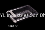 TAGE SUSHI BOX TAGE 5B (190X121X48)(50PCSX12=600PCS) PET SUSHI BOX