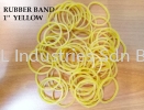 1''INCH RUBBER BAND (YELLOW) 500G RUBBER BAND