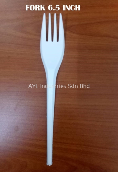 FORK 6.5'' INCH (WHITE)