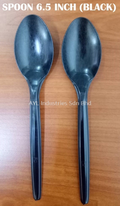 SPOON 6.5 INCH (BLACK)