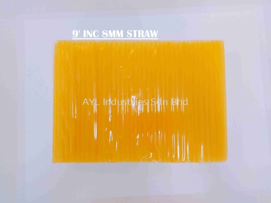 9''INCH 8MM STRAW