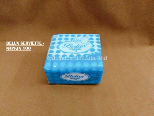 BELUX SERVIETTE TISSUE NAPKIN 100