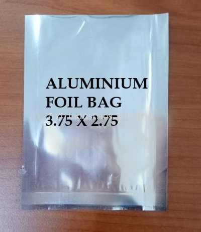 ALUMINIUM FOIL ZIPPER BAG 3.75X2.75