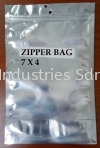 ALUMINIUM ZIPPER BAG (7x4)a ALUMINIUM ZIPPER BAG ZIPPER BAG