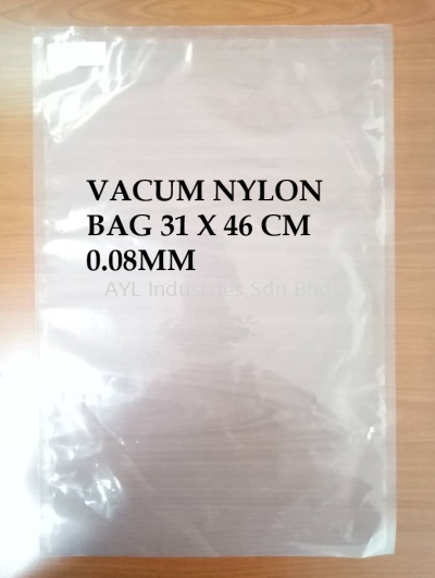 VACUM NYLON BAG 31X46CM X 0.08