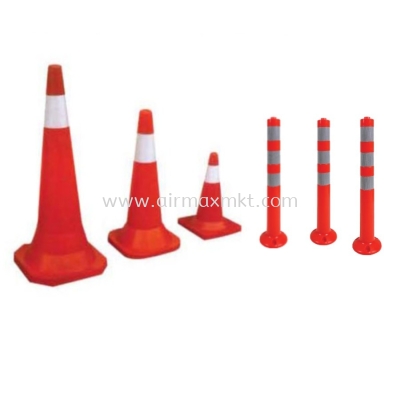 Elastic Pole & Traffic Cone