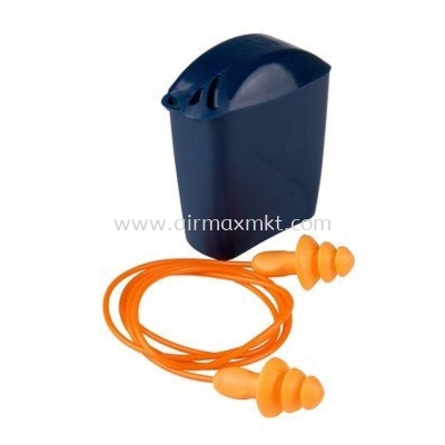 3M Corded Reusable Ear Plugs C-W Storage Case