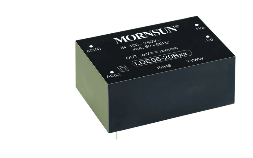 mornsun compact ac/dc converter lde06-20bxx series
