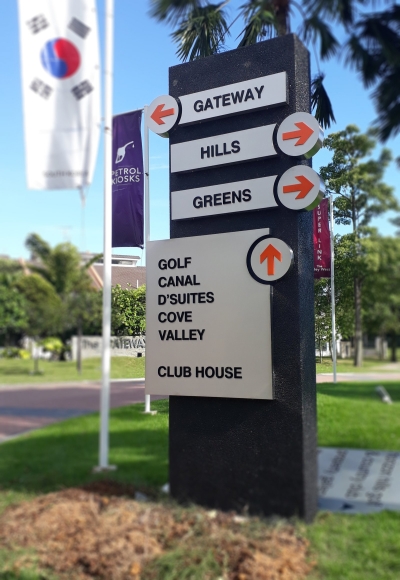 Directional sign