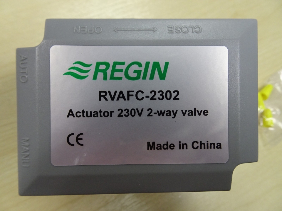 REGIN ACTUATOR + VALVE