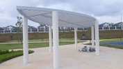 Garden pavilion-mild steel welding with 2K painting Welding Iron Work, Laser Cutting Pattern, Other