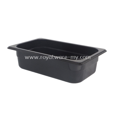 3500PC BK Black Food Pan