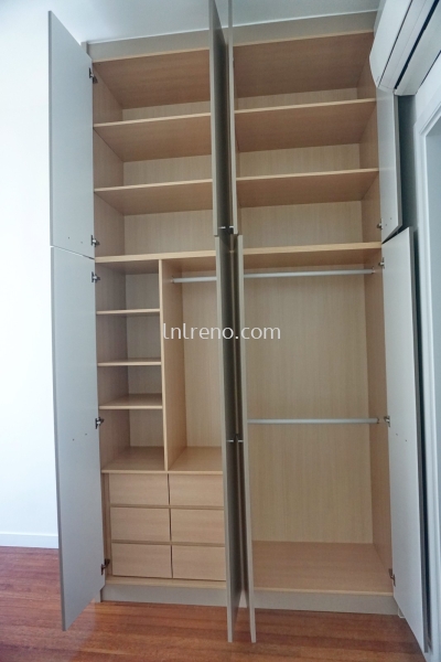 Renovation & Carpentry work in Pavilion Hilltop Mont Kiara Kuala Lumpur Malaysia #tvcabinet #tvconsole #plywood #melamine #veneer #spraypaint #laminate #wardrobe #kitchencabinet #studyroom #storagecabinet #shoecabinet #table #island #bench #displaycabinet #featurewall #flutedpanel