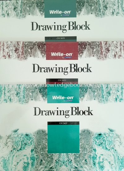 CAMPAP DRAWING BLOCK CW2601