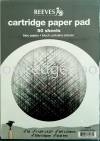 REEVES CARTRIDGE PAPER PAD A4 DRAWING PAPER/BLOCK STATIONERY