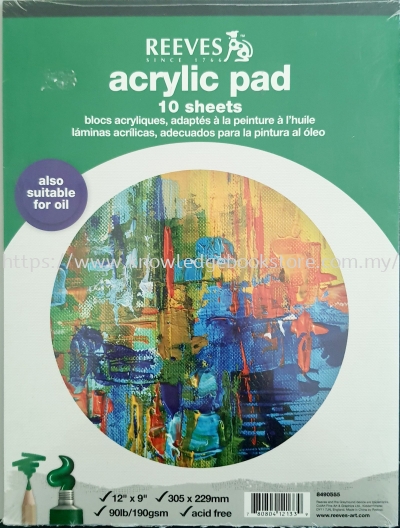 REEVES ACRYLIC PAD