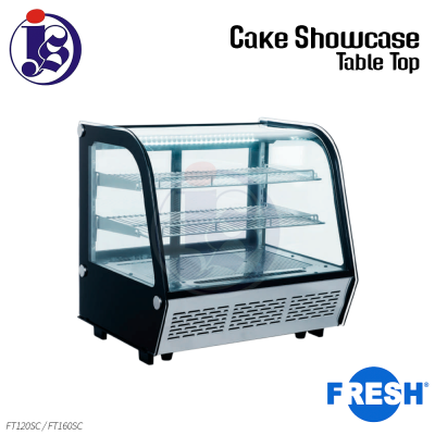 FRESH Cake Showcase - Table Top - FT120SC / FT160SC