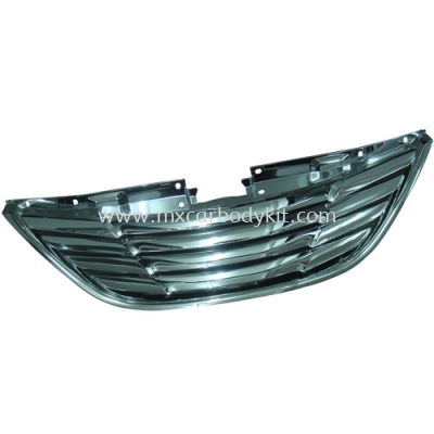 HYNDAI SONATA 2011 FRONT GRILLE ALL CHROME