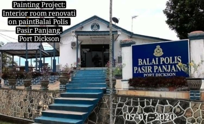 Painting Project:Balai Polis station.#Pasir Panjang.#Port Dickson#Renovation paint of police station interior##·ˢṤhttp://wa.me/60162322627#Ҫ##Paint it.#TKC Painting#Seremban#Negeri Sembilan https://www.facebook.com/pg/tkcpaintingN.S/about/#ӵ20ᾭ #~#۸! #а#н:#СṤ# ~#ҵС#/#˫##Banglo#ʽ#ʽ#ˮ#TNB#Ƶ꣬###ѧУȸС '' #Painting services &#Painting Projects #package labor and materials #Shophouse, #home, #temple, #factory,#Tangki#and #school https://m.facebook.com/tkcpaintingN.S/?ref=bookmarks https://www.tkcpainting.com.myMs Tan 016-232 2627http://wa.me/60162322627