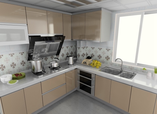 Aluminium Kitchen Cabinet Design & Installation - Negari Sembilan / Seremban