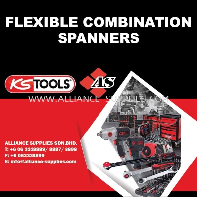 KS TOOLS Flexible Combination Spanners