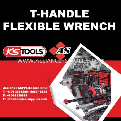 KS TOOLS T-Handle Flexible Wrench