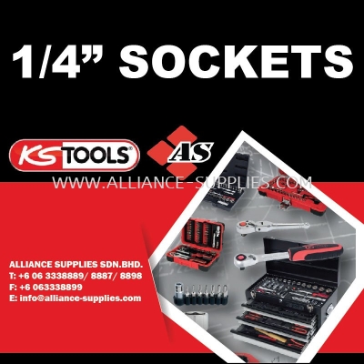 KS TOOLS 1/4" Sockets