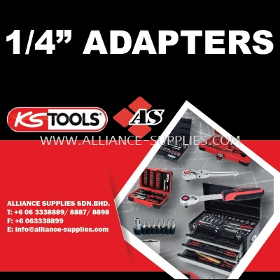 KS TOOLS 1/4" Adapters