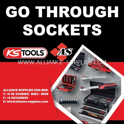 KS TOOLS Go Through Sockets