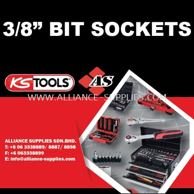 KS TOOLS 3/8" Bit Sockets