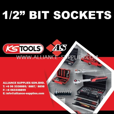 KS TOOLS 1/2" Bit Sockets