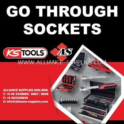 KS TOOLS Go Through Sockets