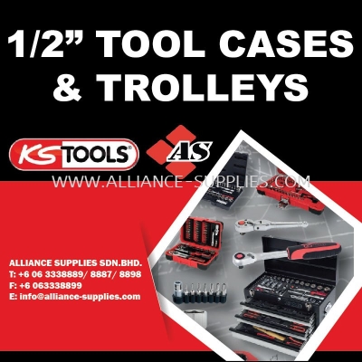 KS TOOLS 1/2" Tool Cases & Trolleys