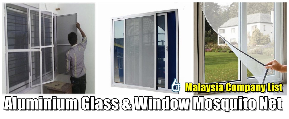 Window Mosquito Net Supply & Install Contractor List In Malaysia Insect Screen / Mosquito Net Merchant Lists