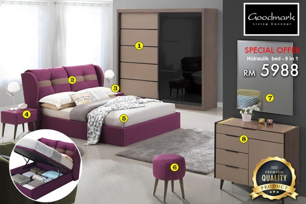 Hidraulik Bed 8 in 1