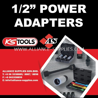 KS TOOLS 1/2" Power Adapters