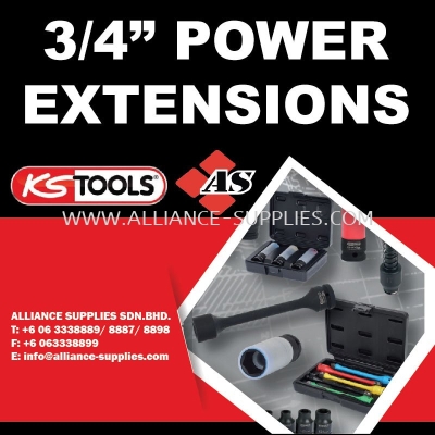 KS TOOLS 3/4" Power Extensions