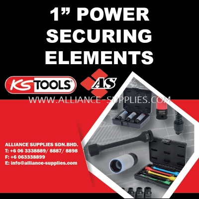 KS TOOLS 1" Power Securing Elements