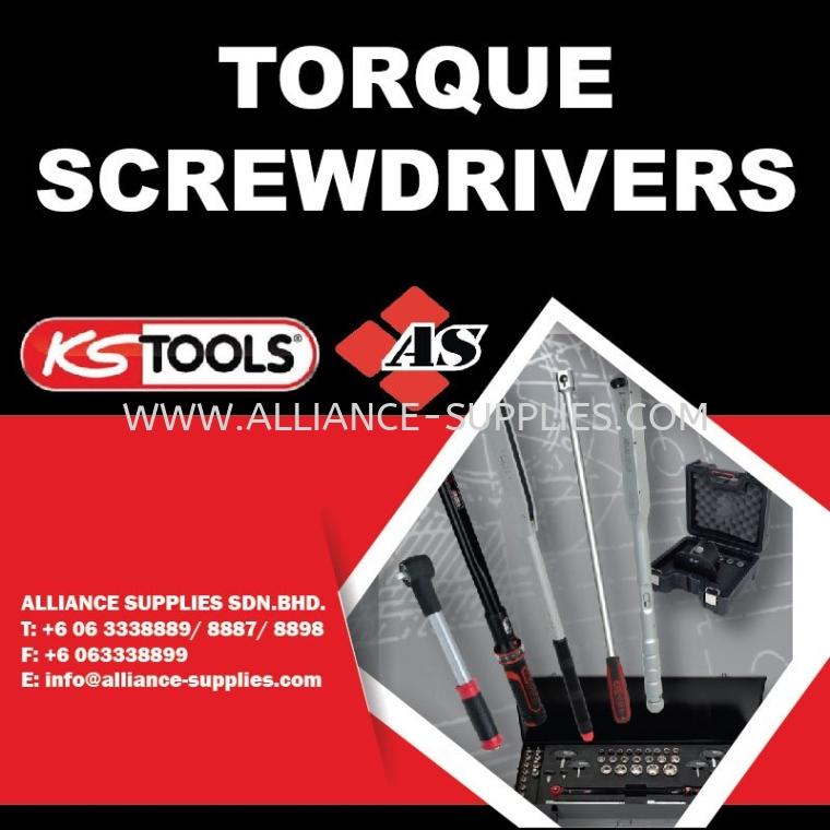 KS TOOLS Torque Screwdrivers KS TOOLS Torque Screwdrivers KS TOOLS Torque KS TOOLS