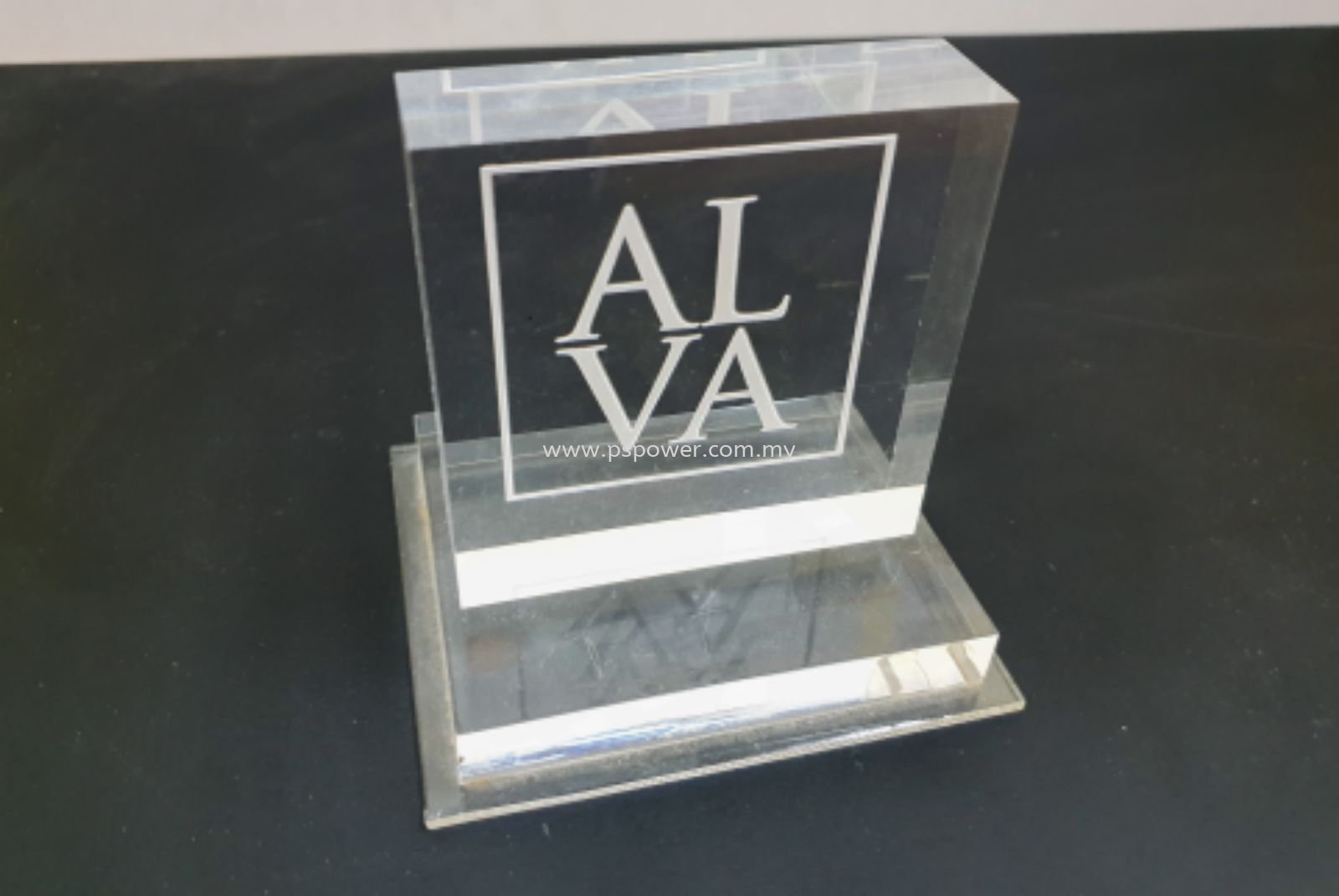 Acrylic Engraving - Business Logo Display