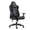 High End Master FICMAX Complacent Gaming Swivel Chair With Footrest - BLACK Office Chairs Office Furniture