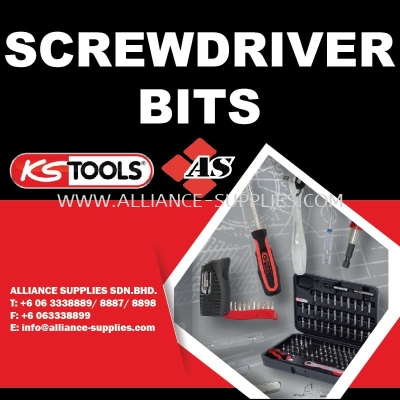 KS TOOLS Screwdriver Bits