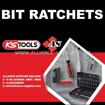 KS TOOLS Bit Ratchets