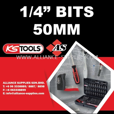 KS TOOLS 1/4" Bits 50mm