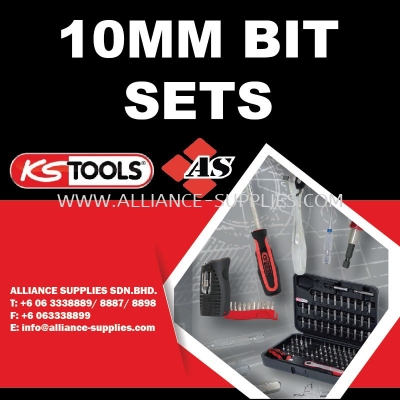 KS TOOLS 10mm Bit Sets