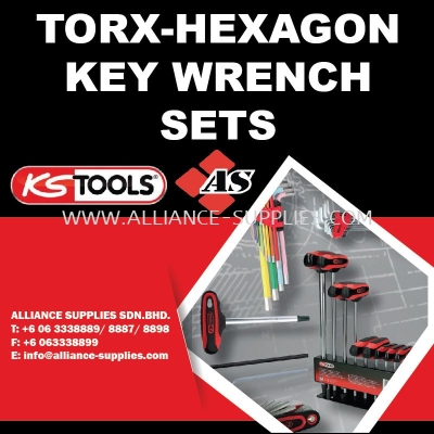 Torx-Hexagon Key Wrench Sets